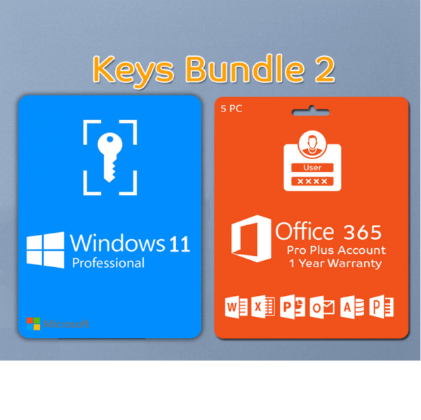Microsoft Office 365 License 5 PC/Mac + Windows 11 Pro Key 1 PC - Softwarek