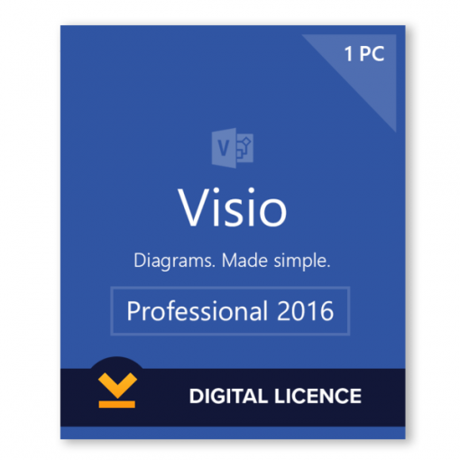 Microsoft Visio Pro 2016 Product Key 1 PC - Softwarek