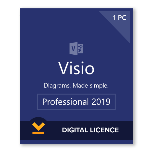 Microsoft Visio Pro 2019 Product Key 1 PC (Lifetime) - Softwarek