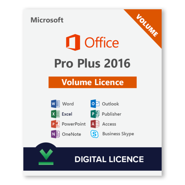 Microsoft Office 2016 Professional Plus | Volume Licence - Softwarek