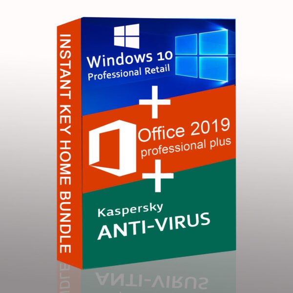 Windows 10 Pro + Office 2019 Pro Plus + Kaspersky Antivirus 2021 - Softwarek