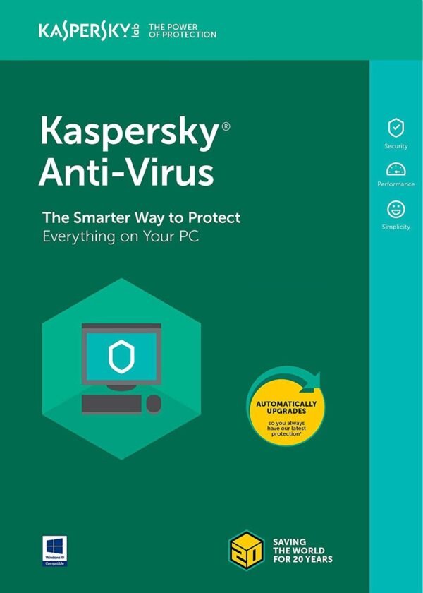 Kaspersky Antivirus 2022 – Product Key (1-5 Devices – 1-3 Year) - Softwarek