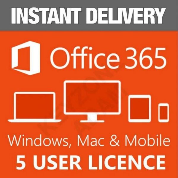 Microsoft Office 365 Account 5 Users / 5TB For 1 Year - Softwarek